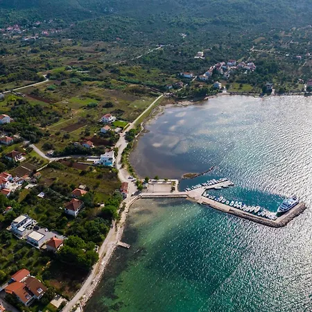 My Dalmatia - Luxury Tala With Amazing Sea View, Private Heated Pool And Sauna Pasman