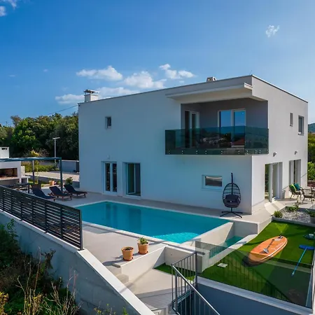 My Dalmatia - Luxury Tala With Amazing Sea View, Private Heated Pool And Sauna Σπίτι διακοπών