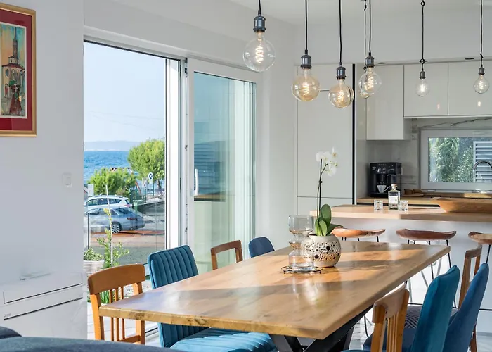 My Dalmatia - Luxury Tala With Amazing Sea View, Private Heated Pool And Sauna Ferienhaus