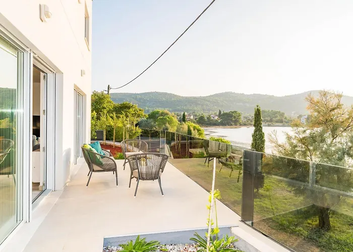 My Dalmatia - Luxury Tala With Amazing Sea View, Private Heated Pool And Sauna Дом отдыха Пашман