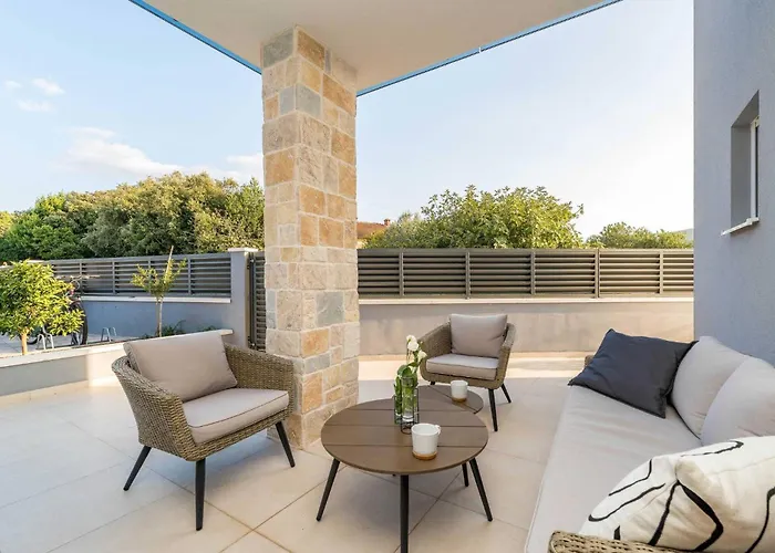 My Dalmatia - Luxury Tala With Amazing Sea View, Private Heated Pool And Sauna